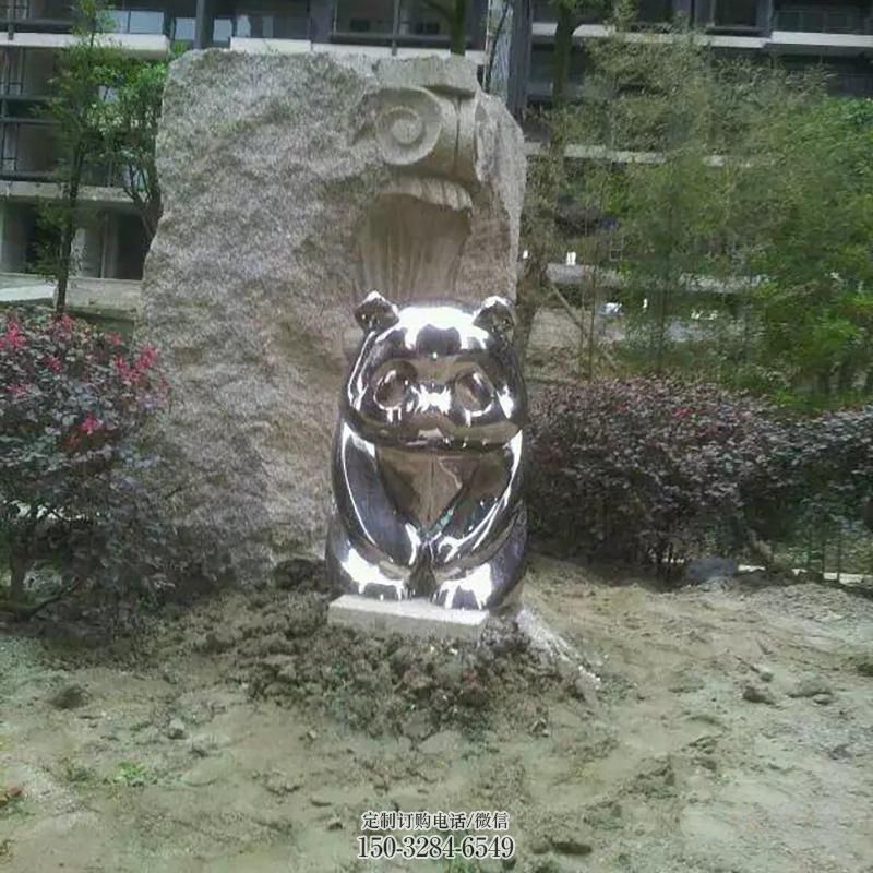 盐池熊猫雕塑服务商,动物美陈雕塑,不锈钢熊猫雕塑厂家 盐池熊猫雕塑服务商,动物美陈雕塑,不锈钢熊猫雕塑厂家