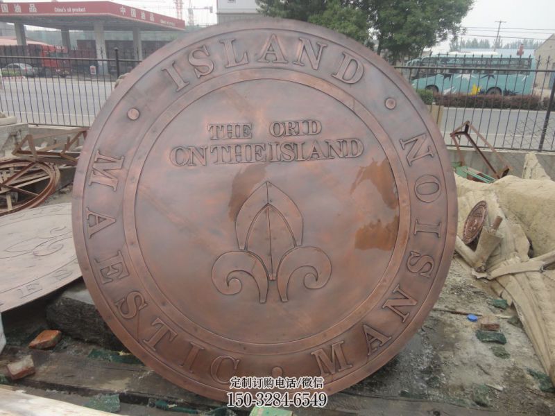 原州彩绘校徽雕塑 景观景墙雕塑 街头浮雕雕塑 原州彩绘校徽雕塑 景观景墙雕塑 街头浮雕雕塑