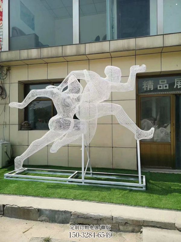 彭阳镂空体育雕塑供求,白钢构件,铁艺人物雕塑观赏型 彭阳镂空体育雕塑供求,白钢构件,铁艺人物雕塑观赏型