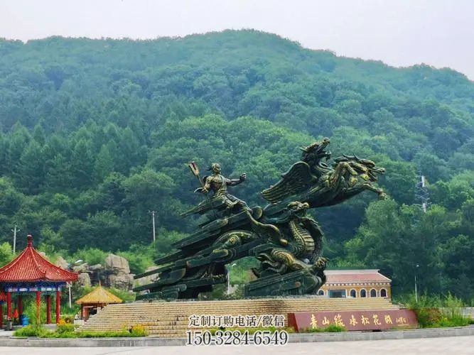 大武口夸父逐日雕塑,铸铜神话人物雕塑 大武口夸父逐日雕塑,铸铜神话人物雕塑